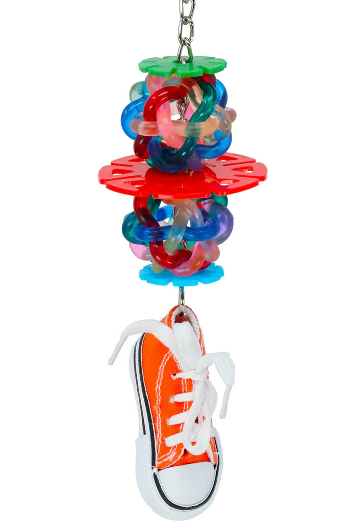 Sneaker Snowflake Bird Toy