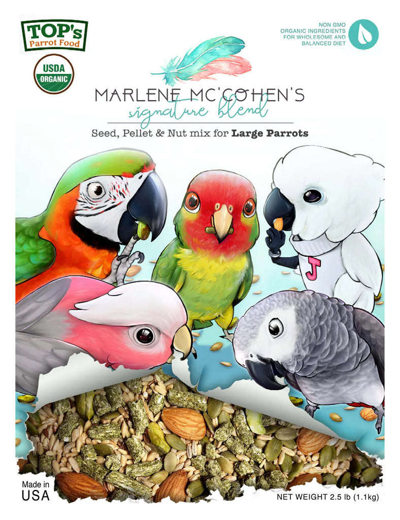 Top's Parrot Food - Marlene Mc'Cohen's Signature Blend