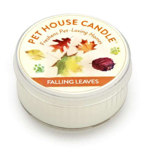 Falling Leaves Mini Pet House Candle