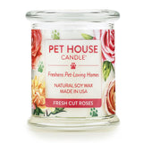 Fresh Cut Roses Pet House Candle