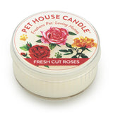 Fresh Cut Roses Mini Pet House Candle