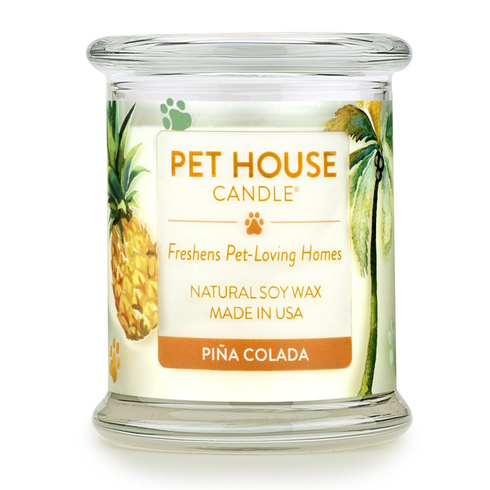 Pina Colada Pet House Candle