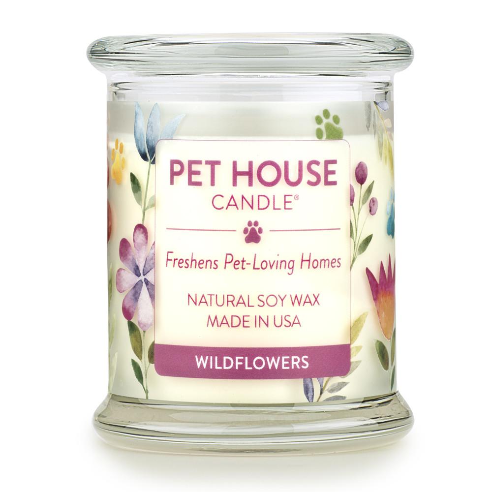 Wildflowers Pet House Candle
