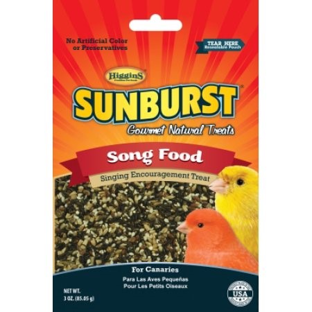 Higgins Sunburst Song Food Canary