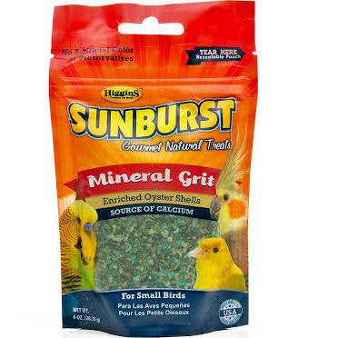 Sunburst Mineral Grit for Small Birds
