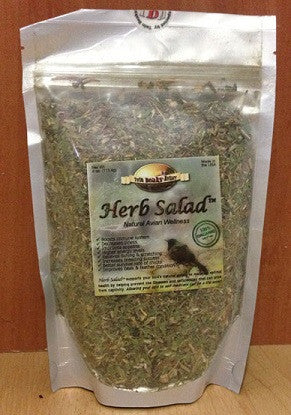 Twin Beaks Aviary Organic Herb Salad
